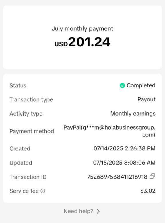 Student Payment Proof 3